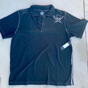 Black 100 % cotton shirt made by Royalty by Raw-7